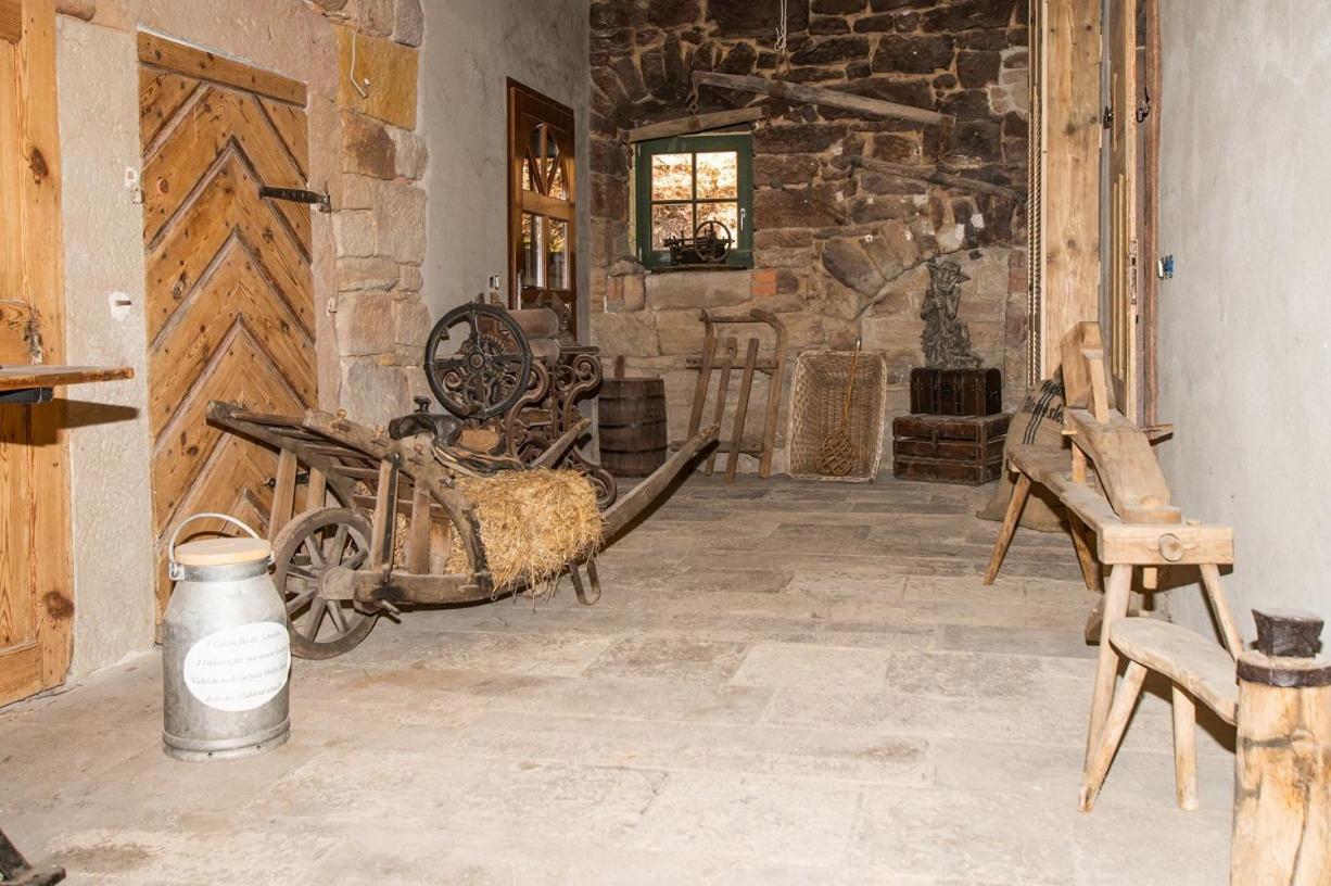 Naturhof-Papiermühle 2 Bett-Zimmer Rosenrot Bollberg Exterior foto